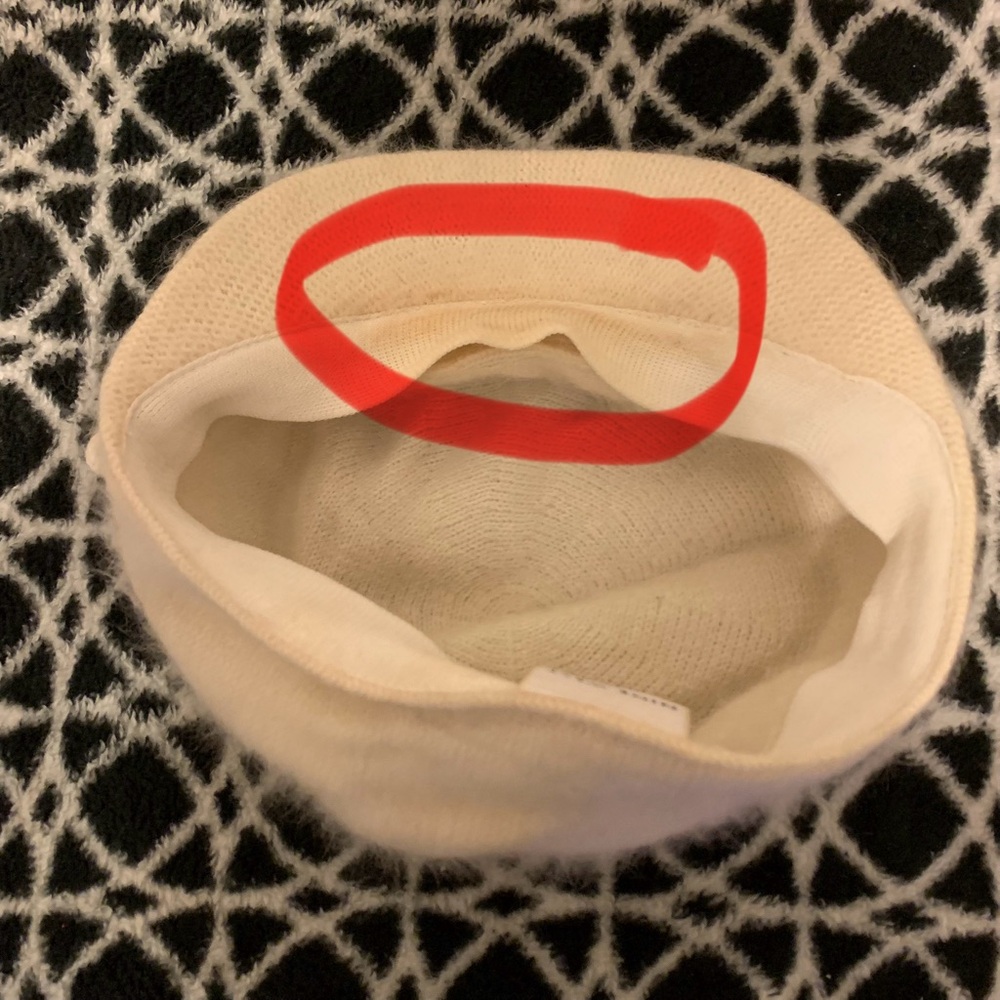 Nine West Cream Women's Hat - Picture 7 of 8